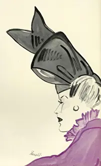 Images Dated 2009 February: Womens Fashion 1930s 1939 1930s UK portraits hats womens