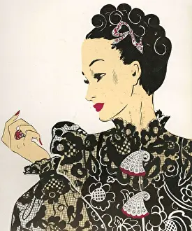 Womens Fashion 1930s 1939 1930s UK portraits womens