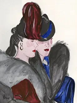 Images Dated 2009 February: Womens Fashion 1930s 1939 1930s UK portraits womens