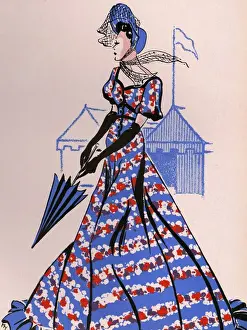 Images Dated 2009 February: Womens Fashion 1930s 1939 1930s UK portraits womens dresses