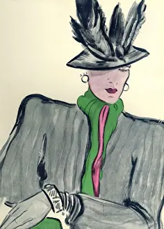 Womens Fashion 1930s 1939 1930s UK portraits womens hats