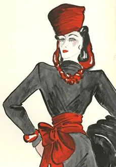 Images Dated 2009 February: Womens Fashion 1930s 1939 1930s UK portraits womens hats