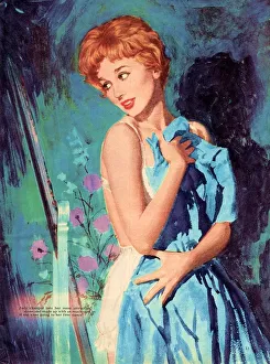 Story Illustration Prints: Womens Story 1950s UK iws illustrations womens story unknown